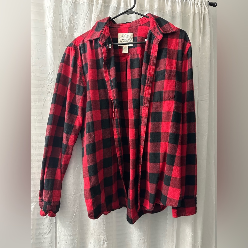 St. John’s Bay plaid flannel